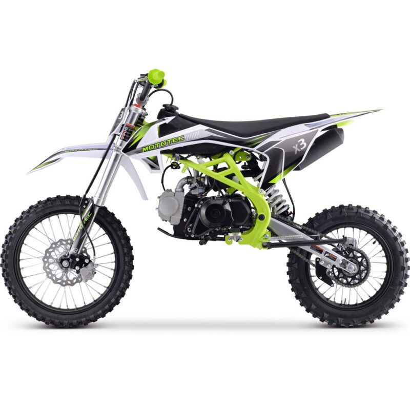 MotoTec X3 125cc 4-Stroke Gas Dirt Bike - Image 2