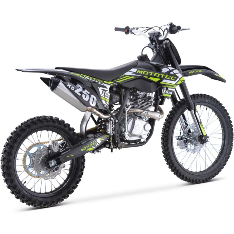 MotoTec X5 250cc 4-Stroke Gas Dirt Bike - Image 4
