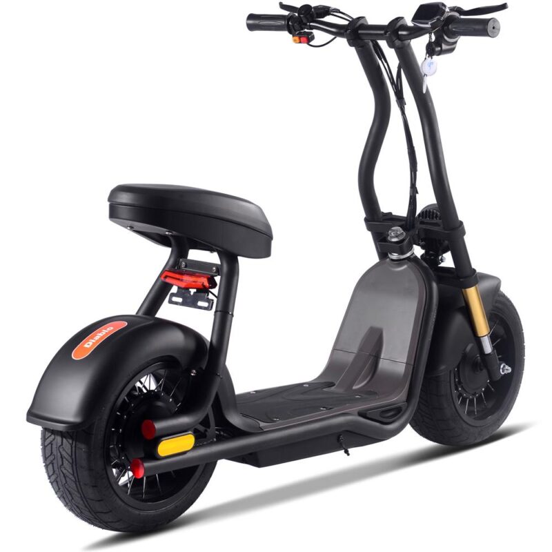 MotoTec Diablo 48V/13Ah 1000W Lithium Electric Scooter - Image 4