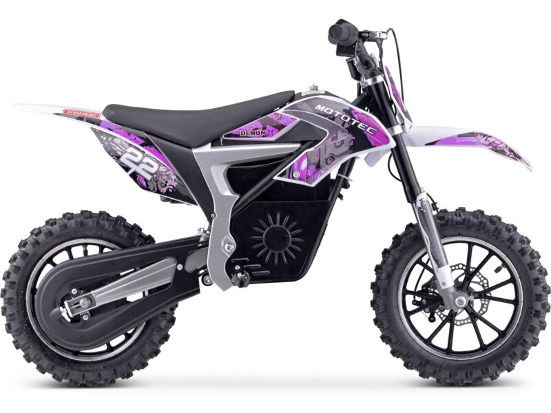 MotoTec Demon 36V/8Ah 500W Lithium Electric Dirt Bike - Image 14