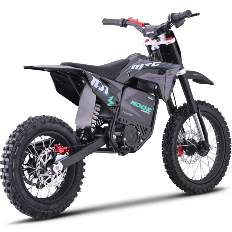 MotoTec Pro 60V/15.6Ah 2000W Off-Road Electric Dirt Bike (HP115E) - Image 4
