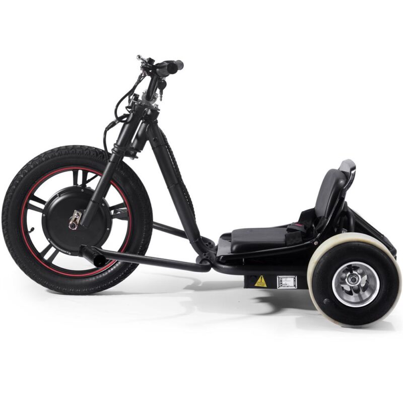 MotoTec Drifter 48V/17.5Ah 800W Electric Trike - Image 2