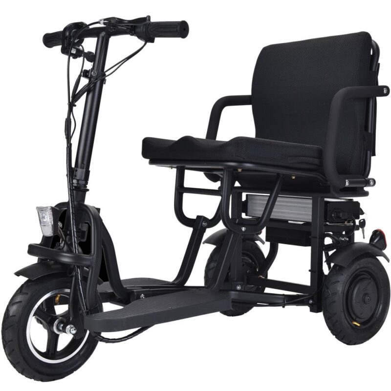 MotoTec Folding Mobility Electric Trike 48V/10Ah 700W - Image 2