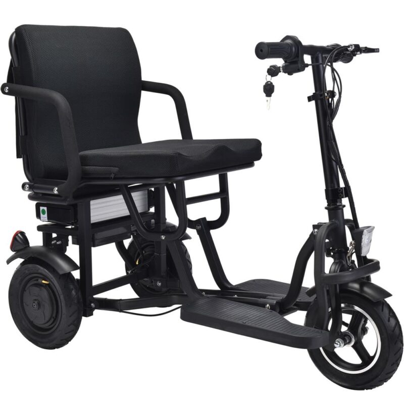 MotoTec Folding Mobility Electric Trike 48V/10Ah 700W - Image 6