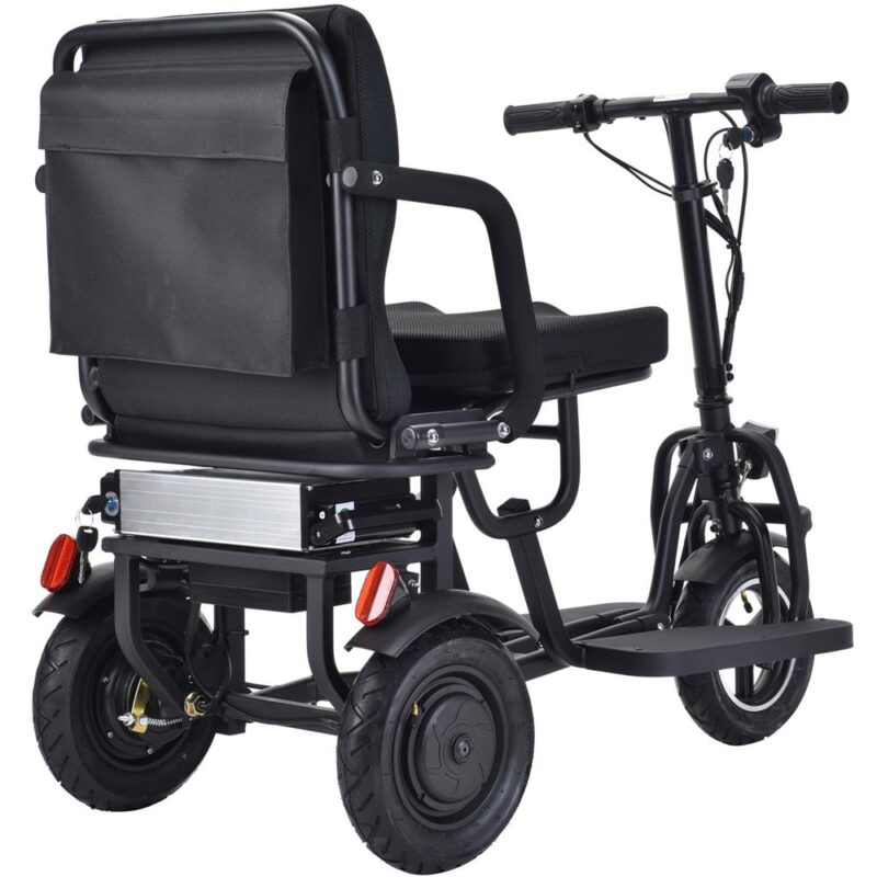 MotoTec Folding Mobility Electric Trike 48V/10Ah 700W - Image 5