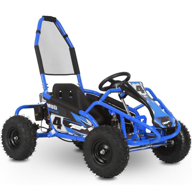 MotoTec Mud Monster 98cc Go-Kart Full Suspension - Image 5