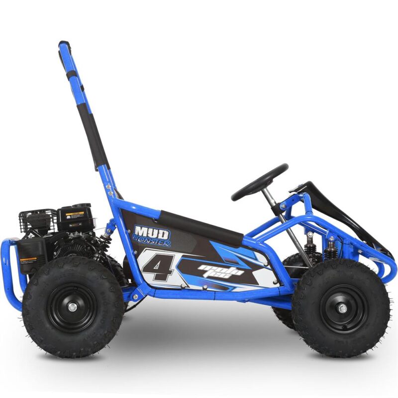 MotoTec Mud Monster 98cc Go-Kart Full Suspension - Image 3
