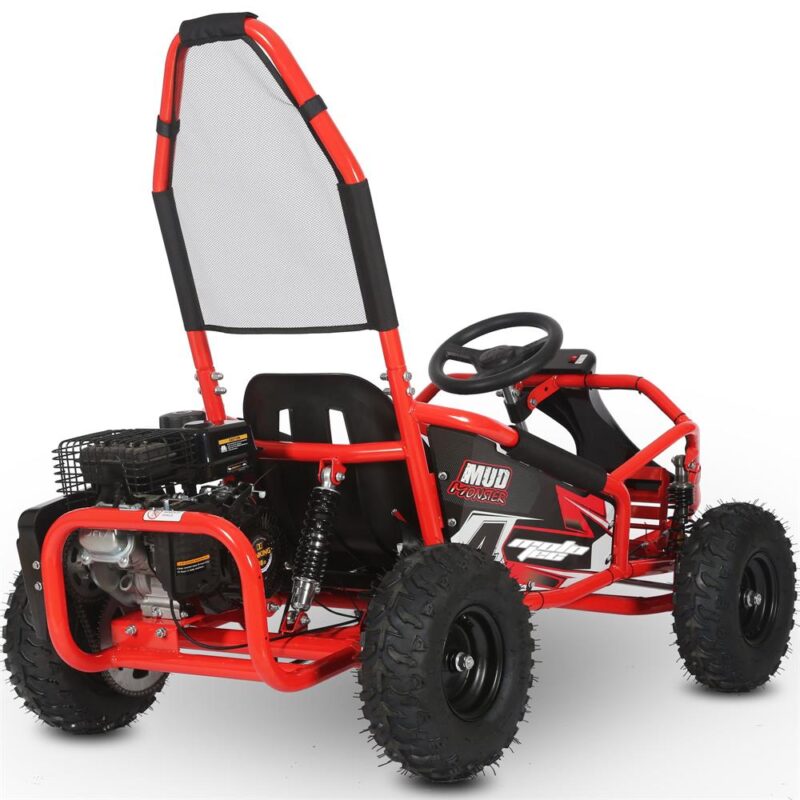 MotoTec Mud Monster 98cc Go-Kart Full Suspension - Image 15