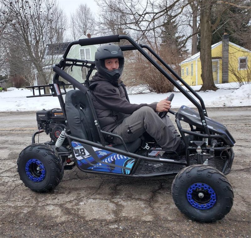 MotoTec Mud Monster XL 212cc 2 Seat Go-Kart Full Suspension - Image 17