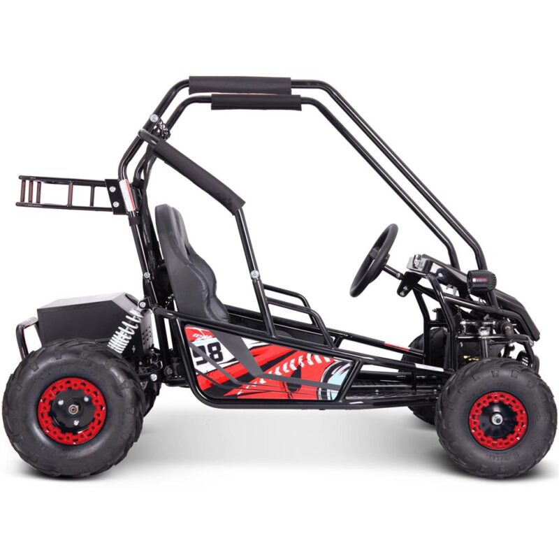MotoTec Mud Monster XL 60V/20Ah 2000W Kids Electric Go-Kart - Image 5