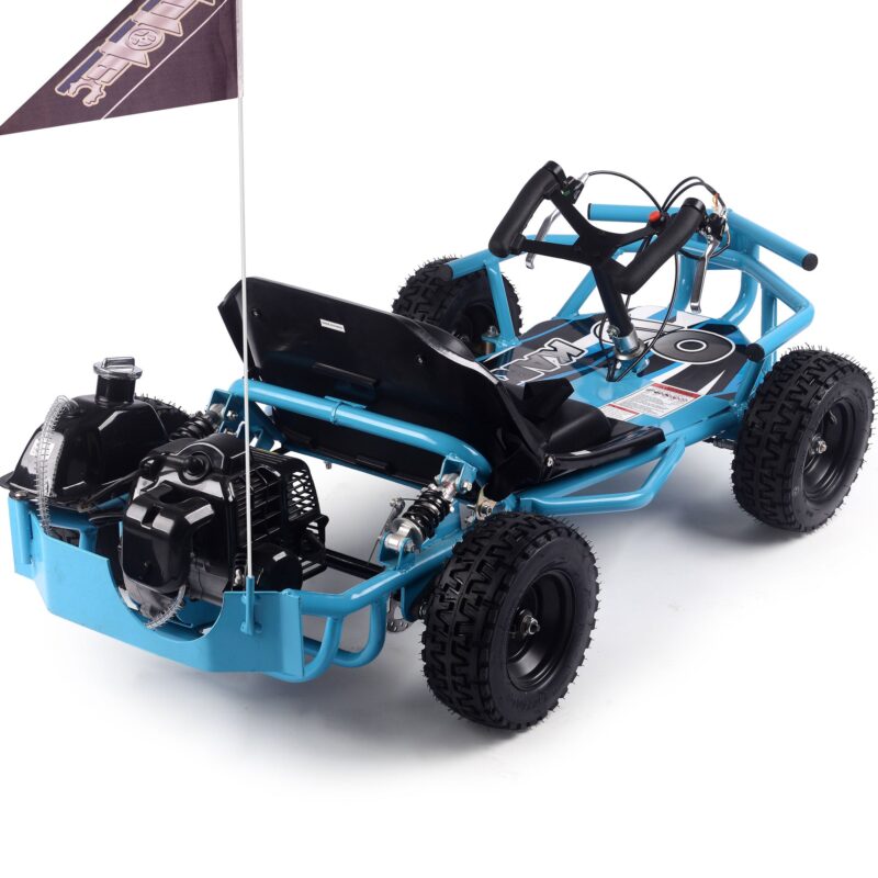 MotoTec Sandman Gas Powered 49cc Kids Go Kart - Image 4