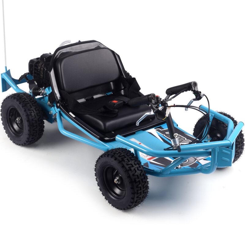 MotoTec Sandman Gas Powered 49cc Kids Go Kart - Image 6