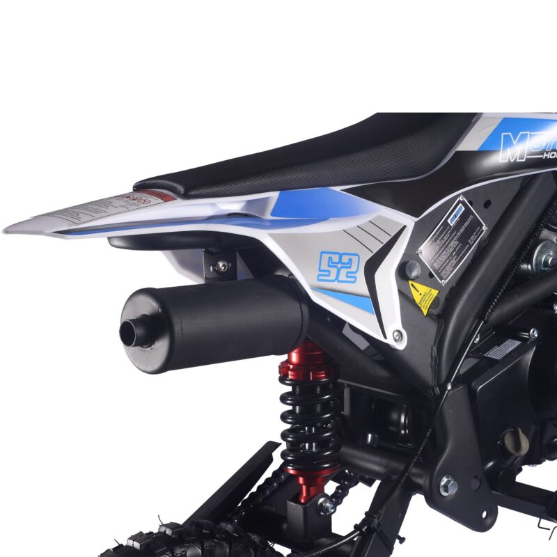 MotoTec Hooligan 72cc 4-Stroke Gas Dirt Bike - Image 9