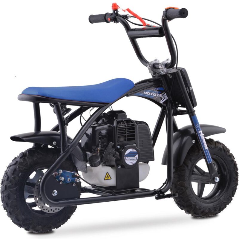 MotoTec Bandit 52cc 2-Stroke Kids Gas Mini Bike - Image 4