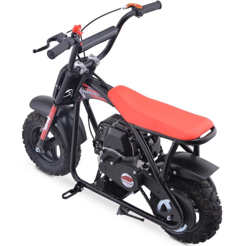 MotoTec Bandit 52cc 2-Stroke Kids Gas Mini Bike - Image 9