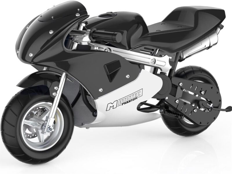 MotoTec Phantom Gas Pocket Bike 49cc 2-Stroke - Image 19
