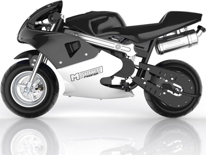 MotoTec Phantom Gas Pocket Bike 49cc 2-Stroke - Image 20