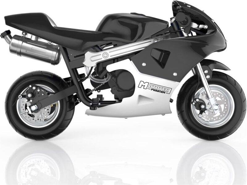 MotoTec Phantom Gas Pocket Bike 49cc 2-Stroke - Image 23