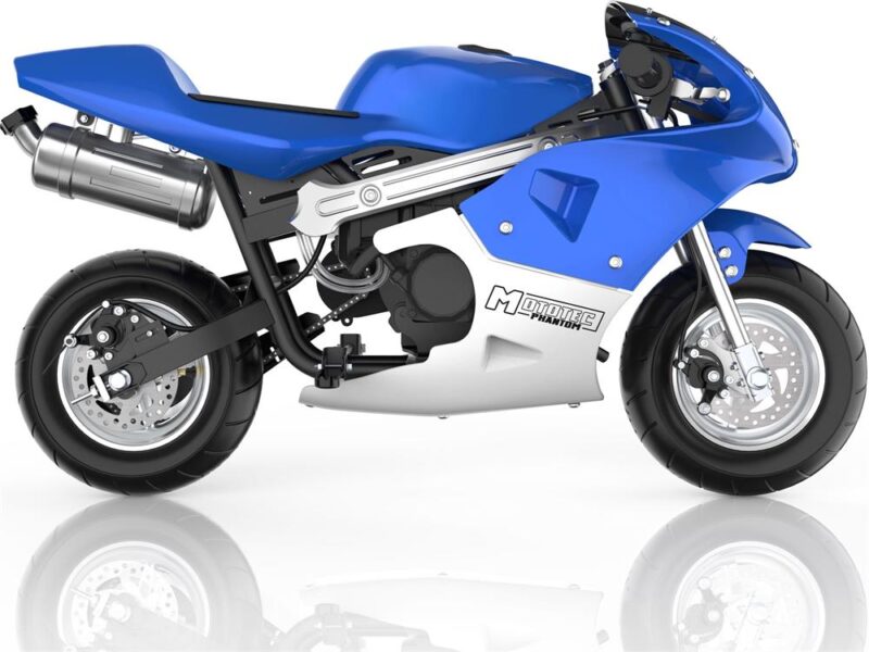 MotoTec Phantom Gas Pocket Bike 49cc 2-Stroke - Image 5