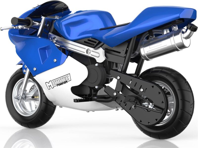 MotoTec Phantom Gas Pocket Bike 49cc 2-Stroke - Image 3
