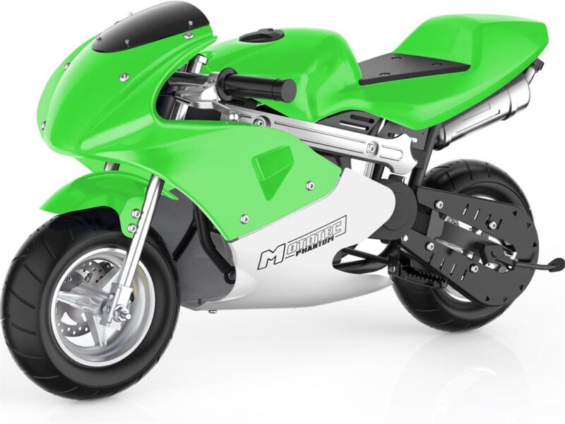 MotoTec Phantom Gas Pocket Bike 49cc 2-Stroke - Image 13