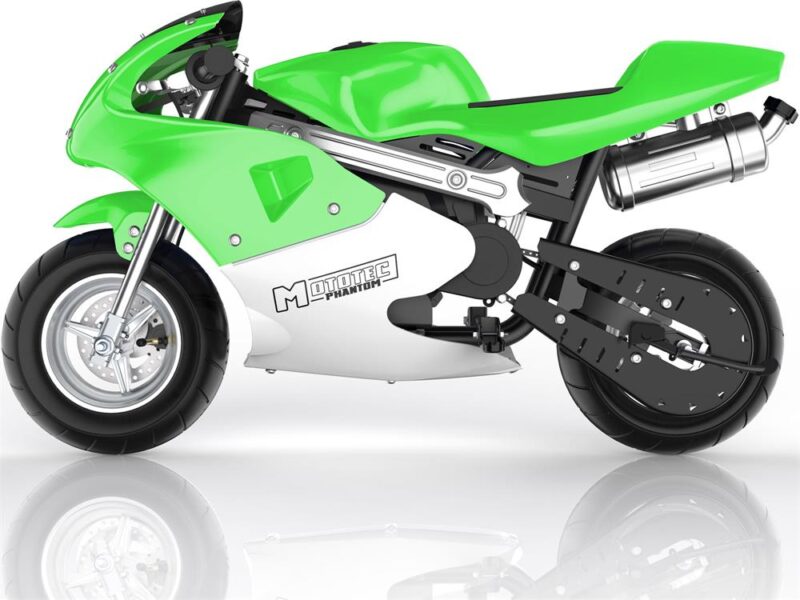 MotoTec Phantom Gas Pocket Bike 49cc 2-Stroke - Image 14