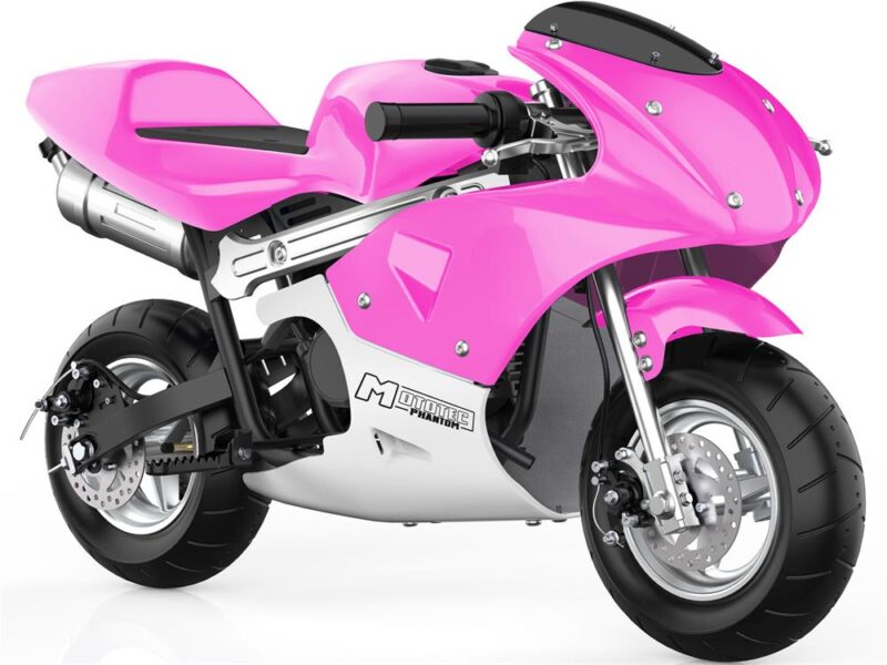 MotoTec Phantom Gas Pocket Bike 49cc 2-Stroke - Image 12