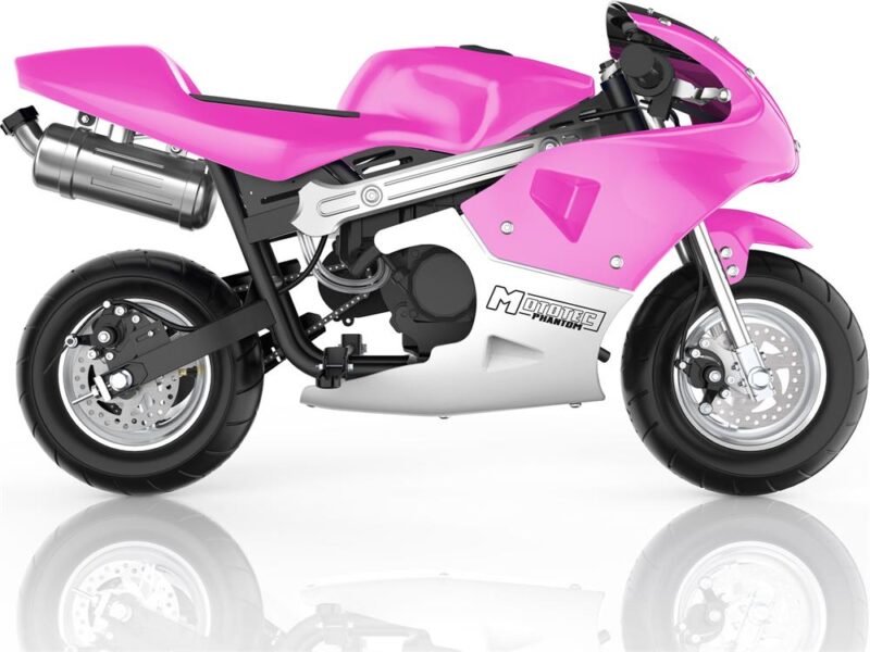 MotoTec Phantom Gas Pocket Bike 49cc 2-Stroke - Image 10