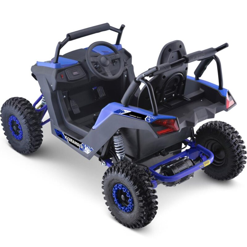 MotoTec Raider 48V/12Ah 1200W Full Suspension Kids Electric UTV - Image 24