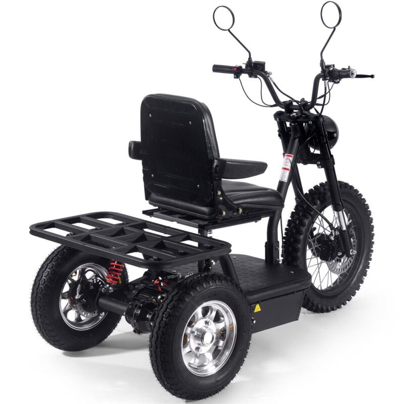 MotoTec Electric Trike 60V/20Ah 1800W - Image 4