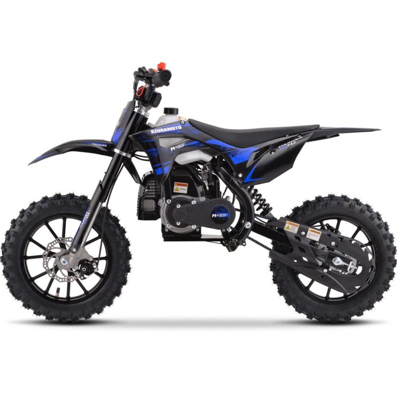 MotoTec Thunder 50cc 2-Stroke Kids Gas Dirt Bike - Image 2