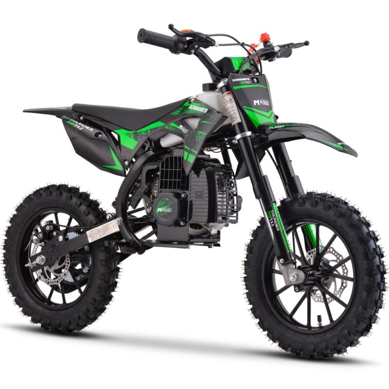 MotoTec Thunder 50cc 2-Stroke Kids Gas Dirt Bike - Image 12