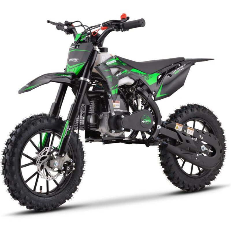 MotoTec Thunder 50cc 2-Stroke Kids Gas Dirt Bike - Image 7
