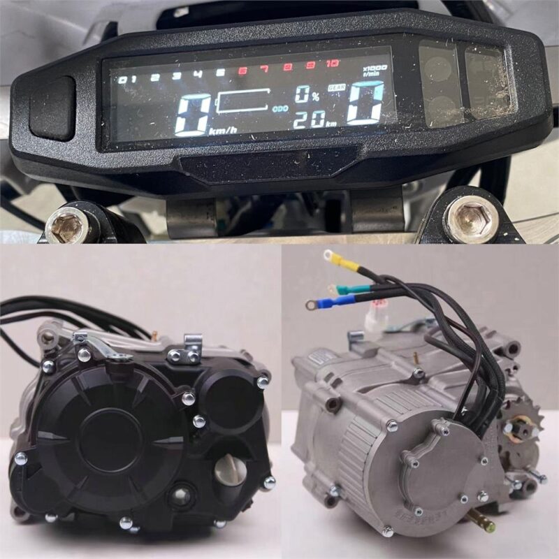 MotoTec Venom 72V/50Ah 12000W Off-Road Electric Dirt Bike - Image 9