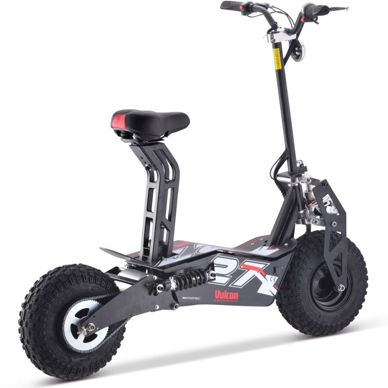 MotoTec Vulcan 48V/12Ah 1600W Electric Scooter - Image 3