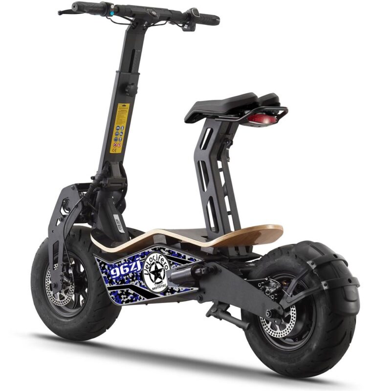MotoTec Mad 48V/12Ah 1600W Electric Scooter - Image 3
