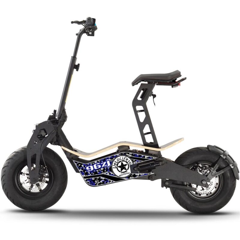 MotoTec Mad 48V/12Ah 1600W Electric Scooter - Image 2