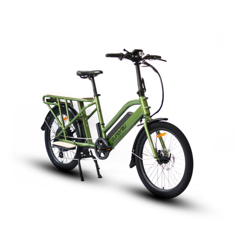 EUNORAU MAX-CARGO 48V/11.6Ah 750W Dual Battery Electric Cargo Bike - Image 9