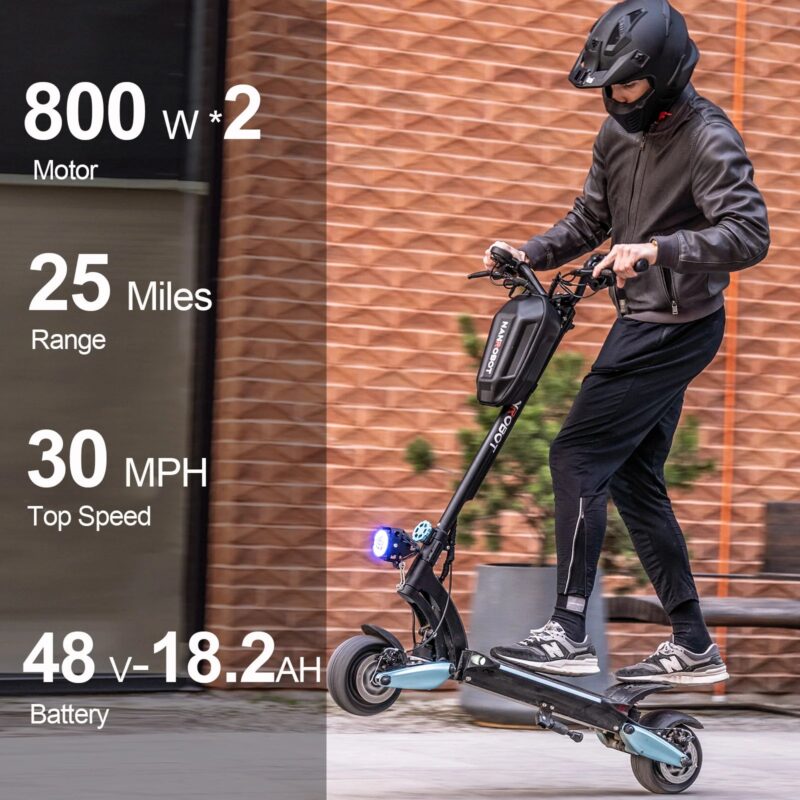 NANROBOT Lightning 3.0 48V/18.2Ah 1600W Electric Scooter - Image 6
