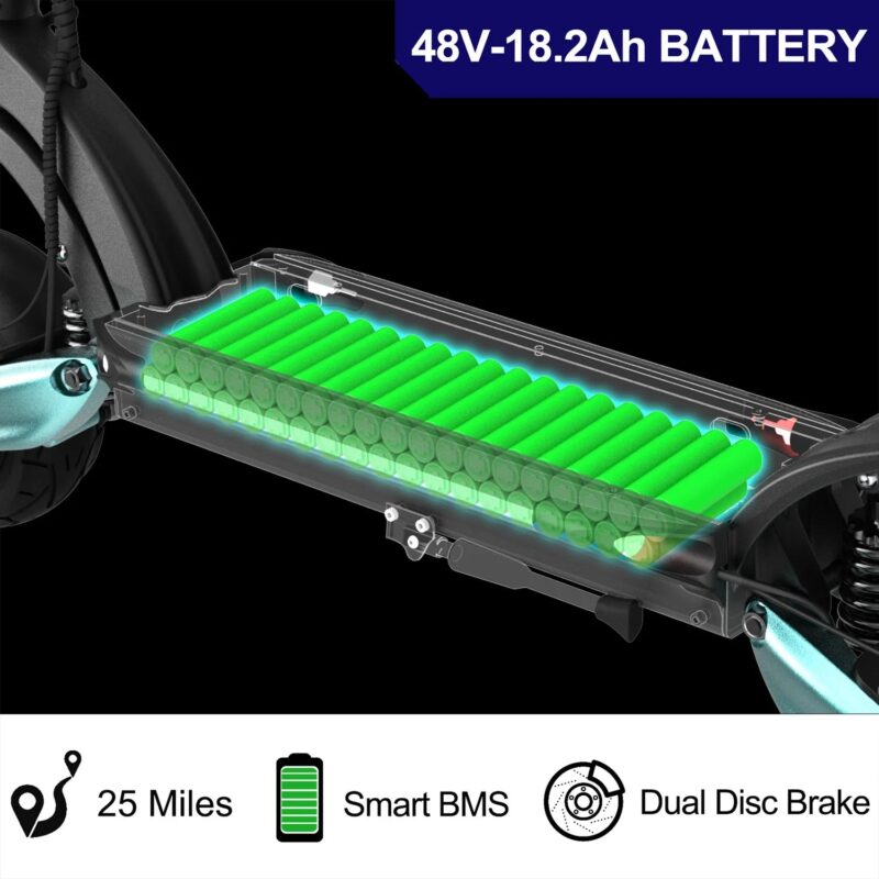 NANROBOT Lightning 3.0 48V/18.2Ah 1600W Electric Scooter - Image 7