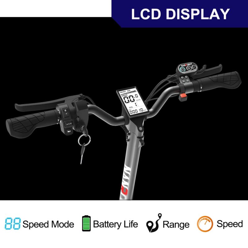 NANROBOT Lightning 3.0 48V/18.2Ah 1600W Electric Scooter - Image 9