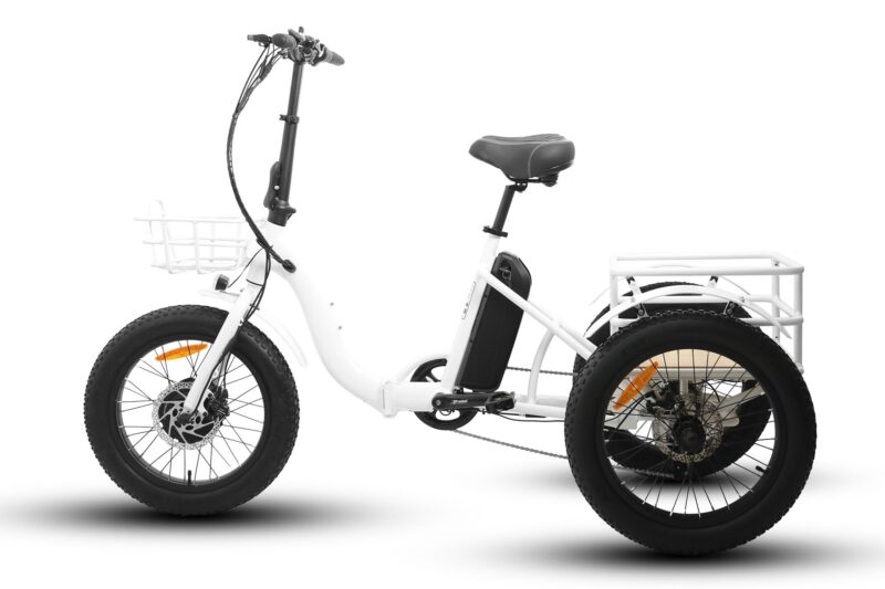 EUNORAU NEW-TRIKE 48V/12.5Ah 500W Step-Thru Folding Electric Trike - Image 3