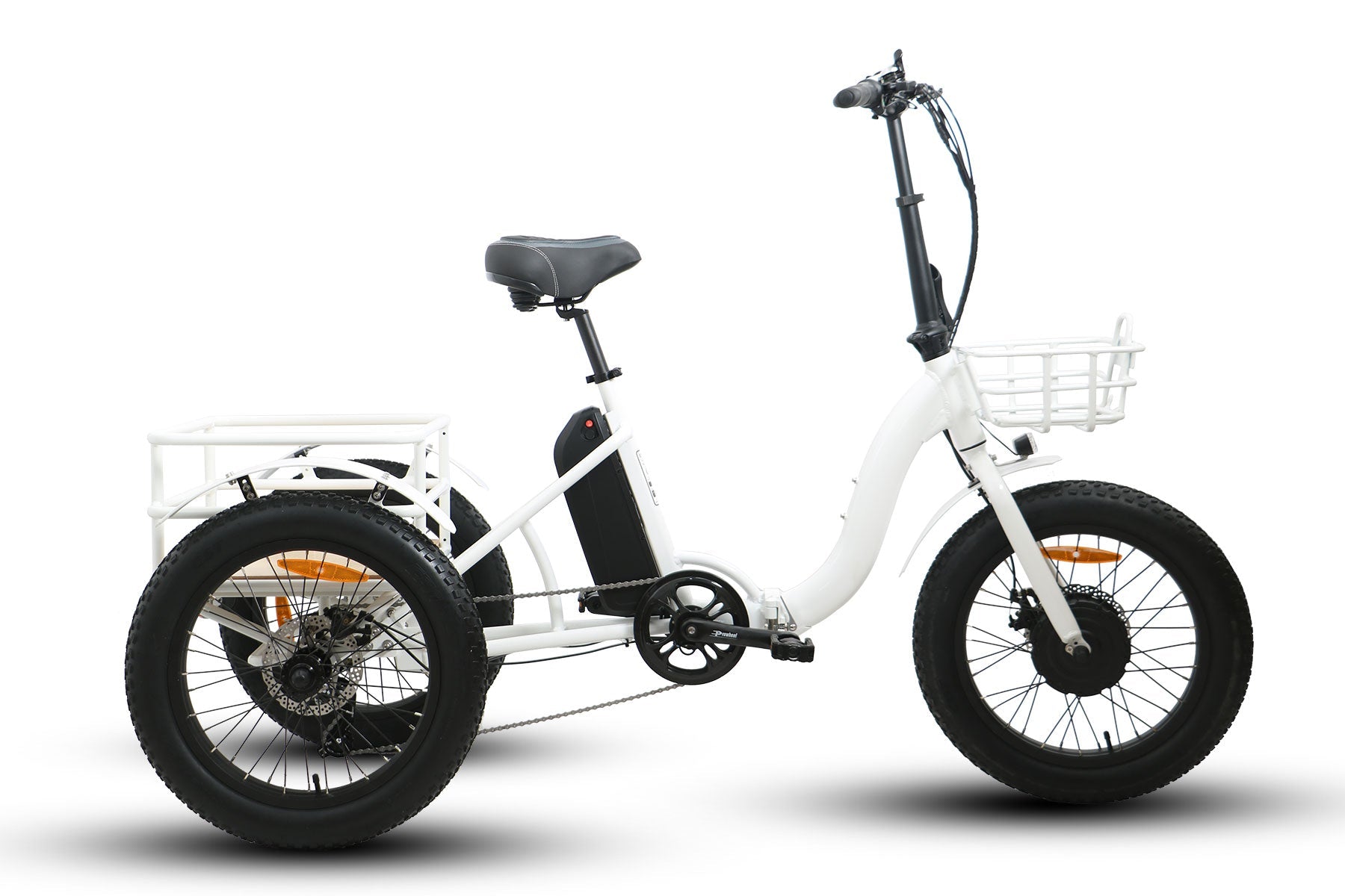 EUNORAU NEW-TRIKE 48V/12.5Ah 500W Step-Thru Folding Electric Trike