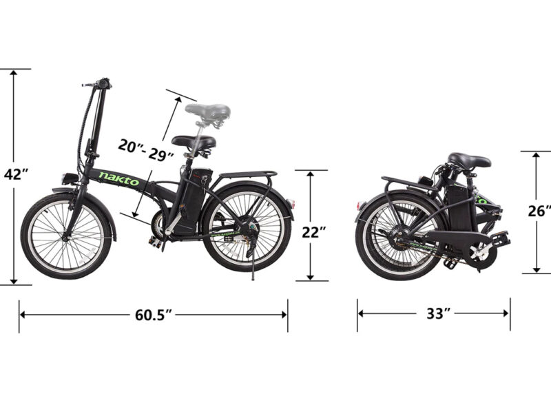 NAKTO Fashion 36V/10Ah 250W Electric Bike - Image 7