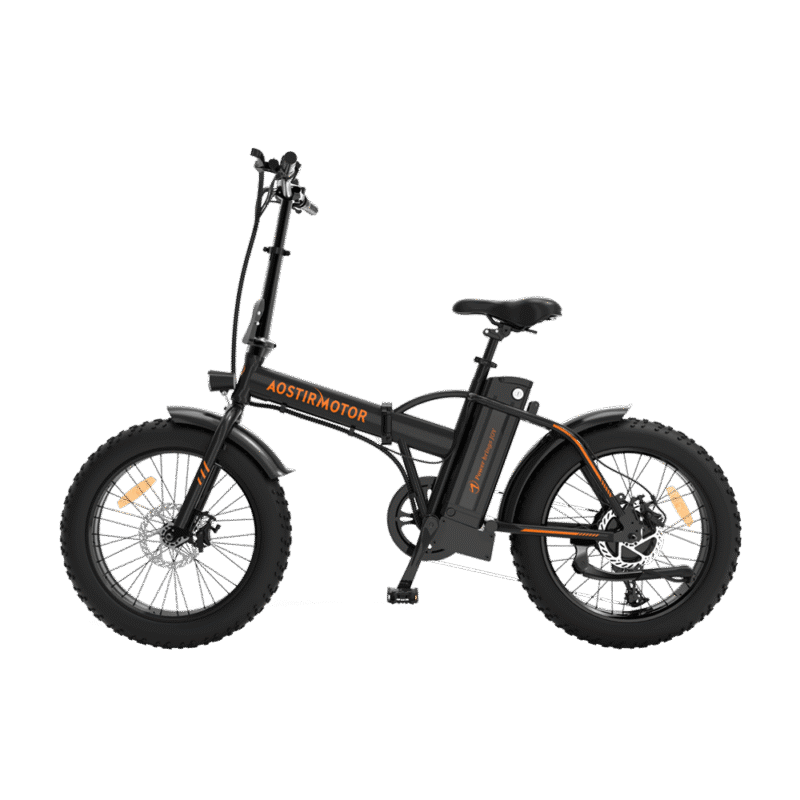 AOSTIRMOTOR A20 36V/13Ah 500W Fat Tire Folding Electric Bike - Image 8