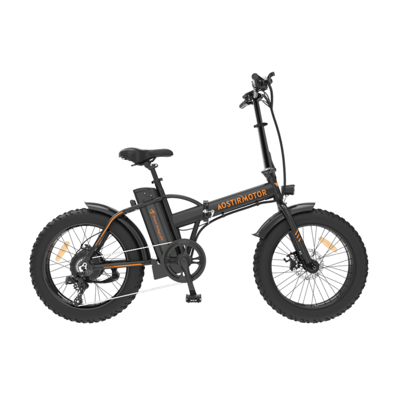 AOSTIRMOTOR A20 36V/13Ah 500W Fat Tire Folding Electric Bike - Image 2