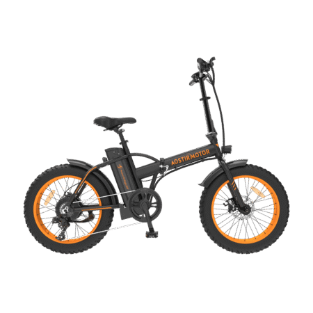 AOSTIRMOTOR A20 36V/13Ah 500W Fat Tire Folding Electric Bike