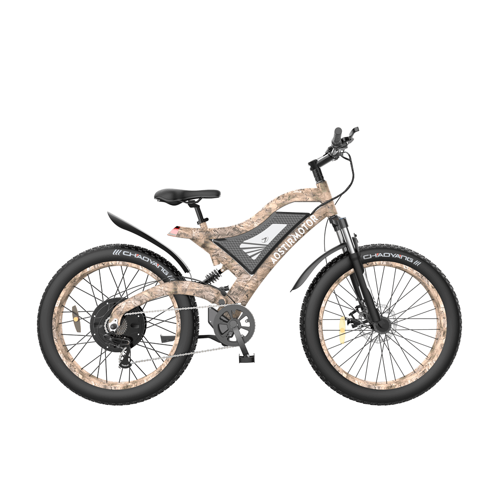 AOSTIRMOTOR S18 48V/15Ah 1500W Fat Tire Electric Bike