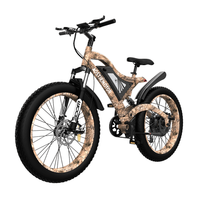 AOSTIRMOTOR S18 48V/15Ah 1500W Fat Tire Electric Bike - Image 3