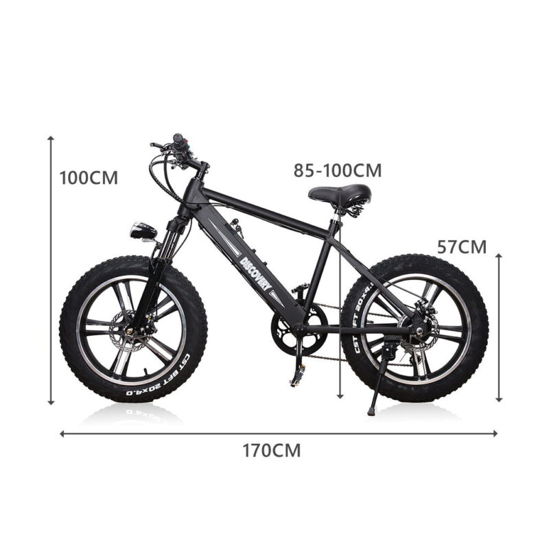 NAKTO Discovery 48V/10Ah 350W Fat Tire Electric Bike - Image 11